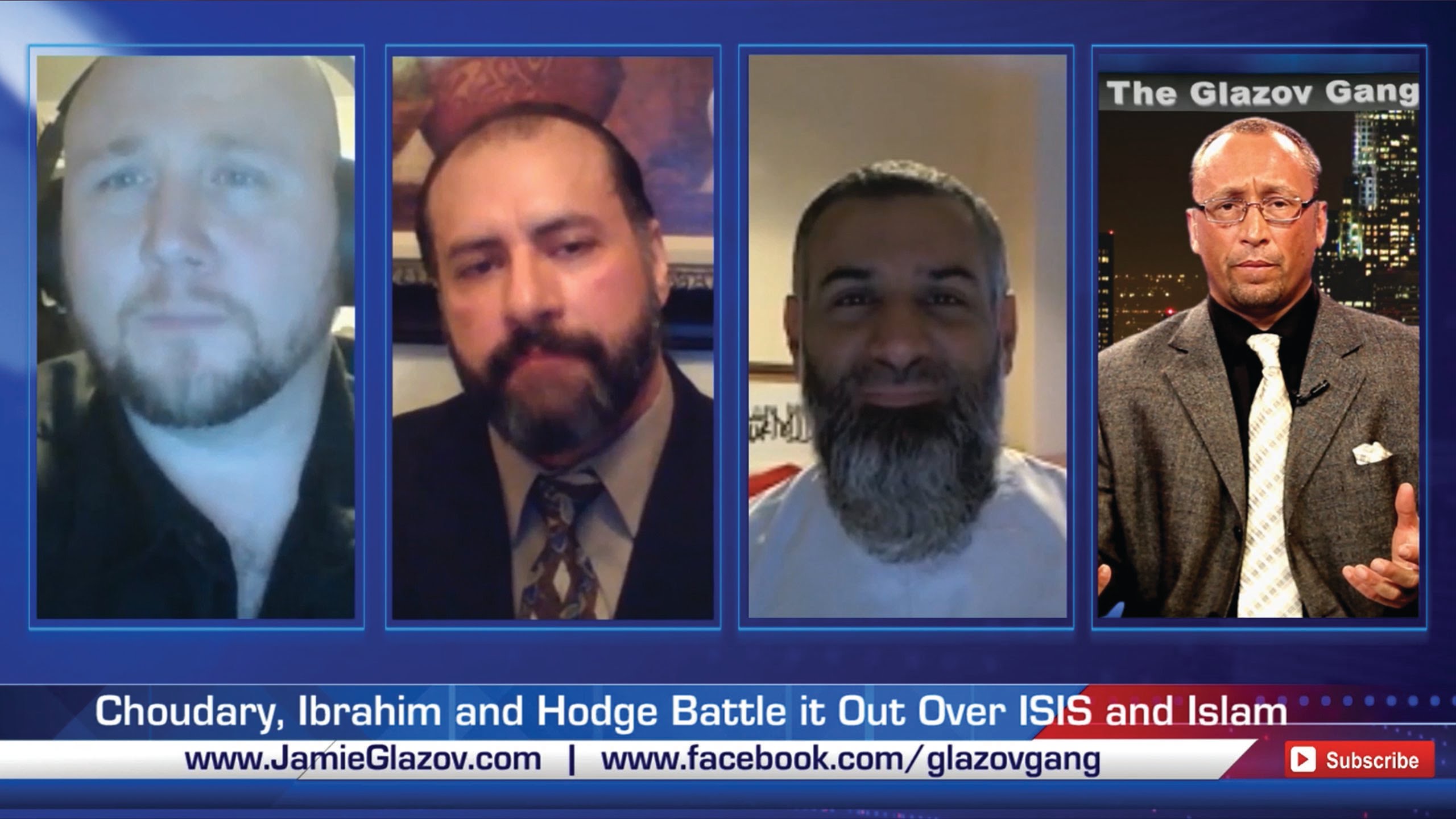 Choudary, Ibrahim and Hodge Battle it Out Over ISIS and Islam